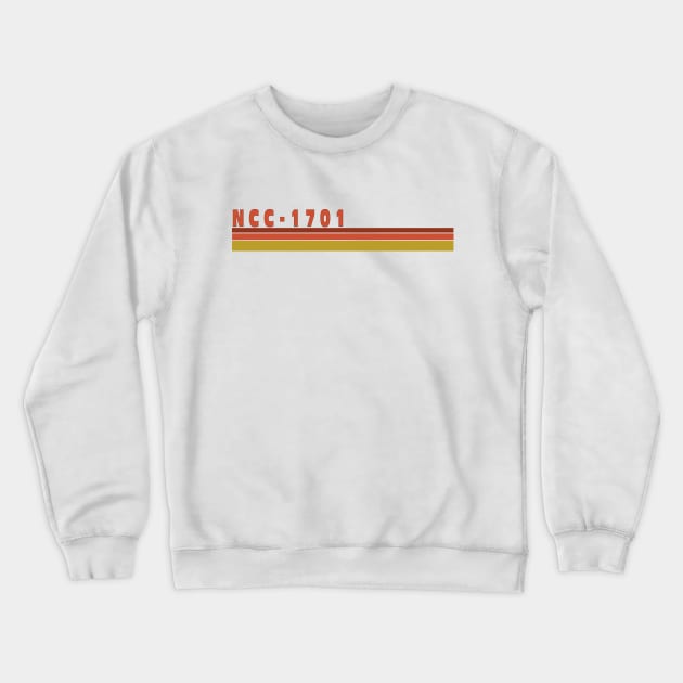 Retro 1701 Crewneck Sweatshirt by Kaybi76